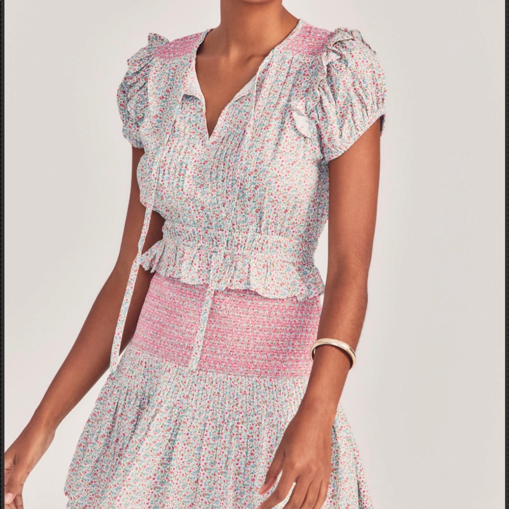 Love Shack Fancy Toto Mini Dress